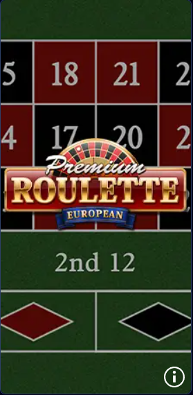Premium European Roulette -