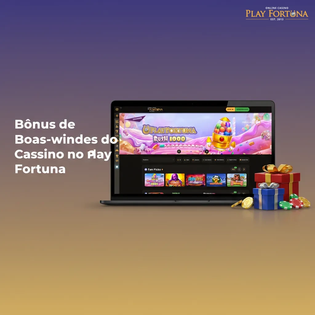 Bônus de boas-vindas Play Fortuna: até R$5.300 + 200 giros. Rollover 40x/30x em 7 dias. Jogue com responsabilidade.