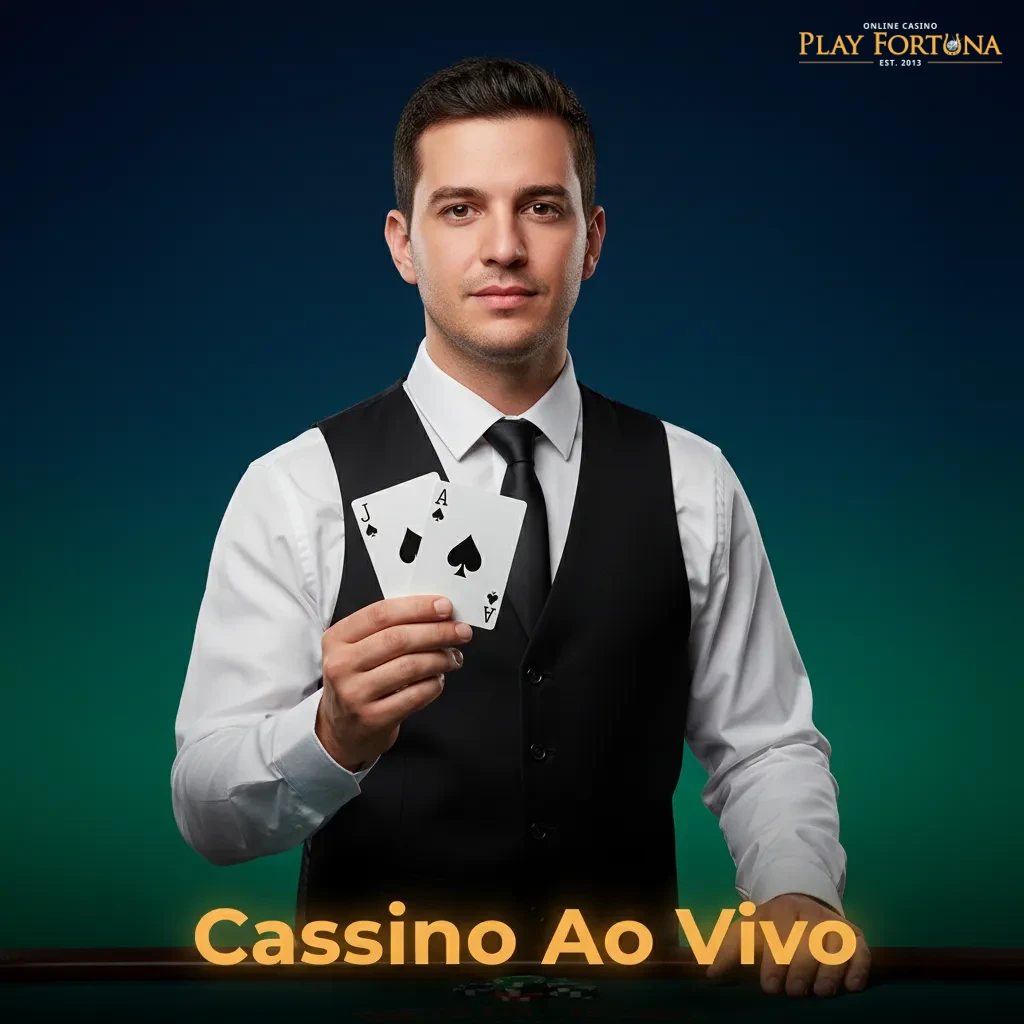 Cassino ao vivo com crupiê real; mesas de roleta, blackjack, baccarat, poker e game shows.
