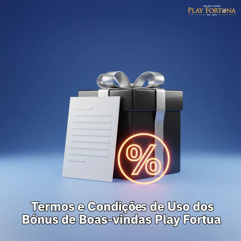 Página com termos do bônus de boas‑vindas Play Fortuna: elegibilidade, ativação, rollover, jogos válidos, limites e prazos.