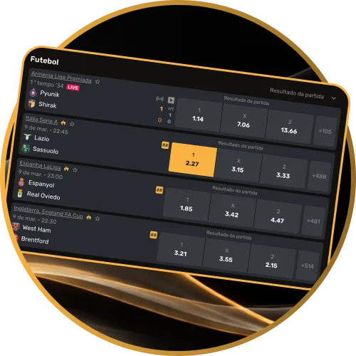 Aproveite as odds otimizadas da Play Fortuna em campeonatos brasileiros.