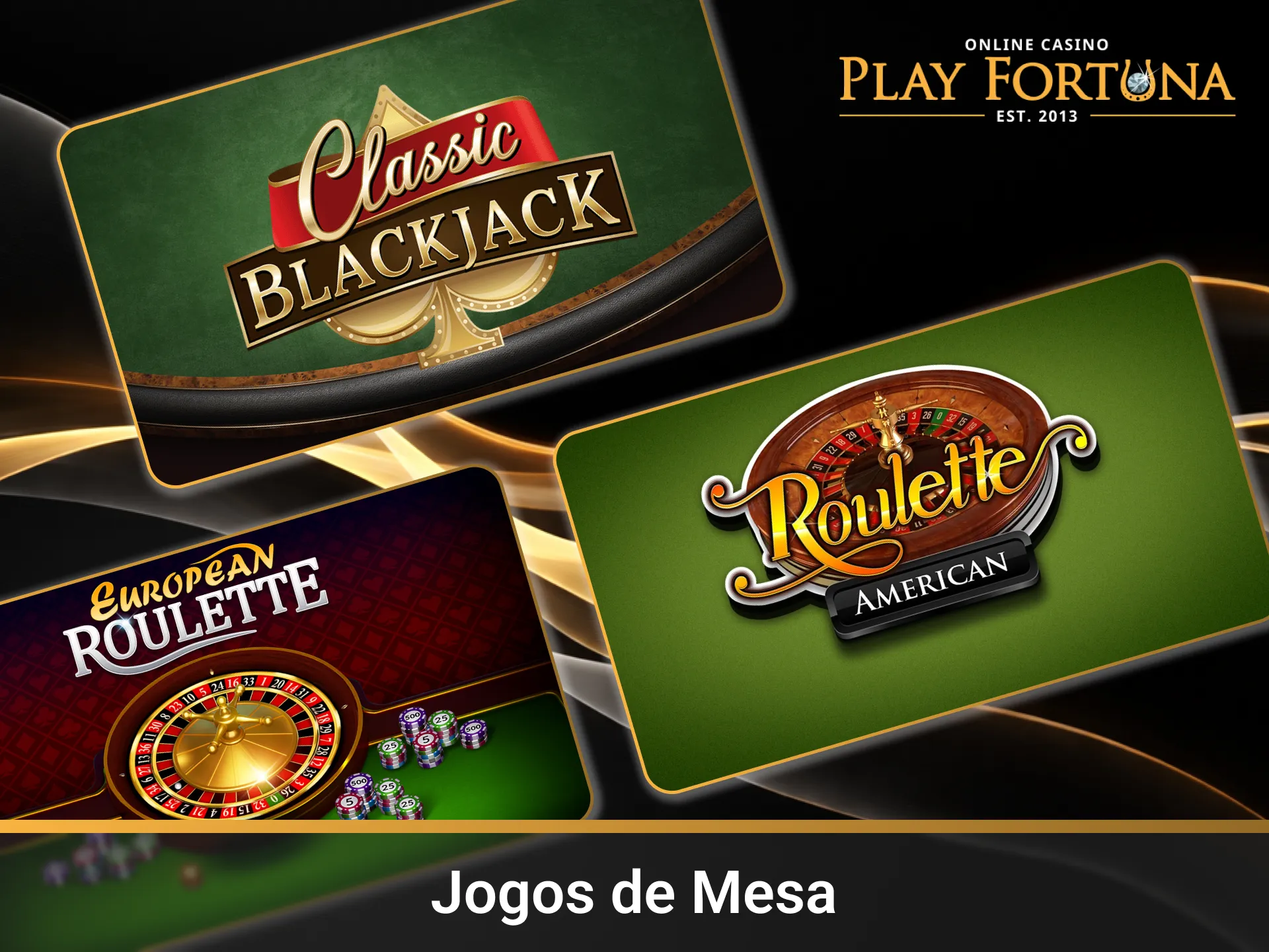 Desafie a sorte nos Jogos de Mesa na página Main da Play Fortuna.